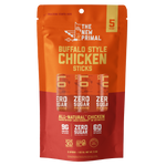 Buffalo Style Chicken Sticks, All-Natural Chicken, Zero Sugar (5 Sticks)