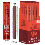 Spicy Beef Meat Sticks, 100% Grass-Fed Beef, Zero Sugar (20 Sticks)