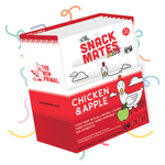 Snack Mates Chicken and Apple Mini Meat Sticks, All-Natural Chicken (8 Packs, 40 Mini-Sticks)